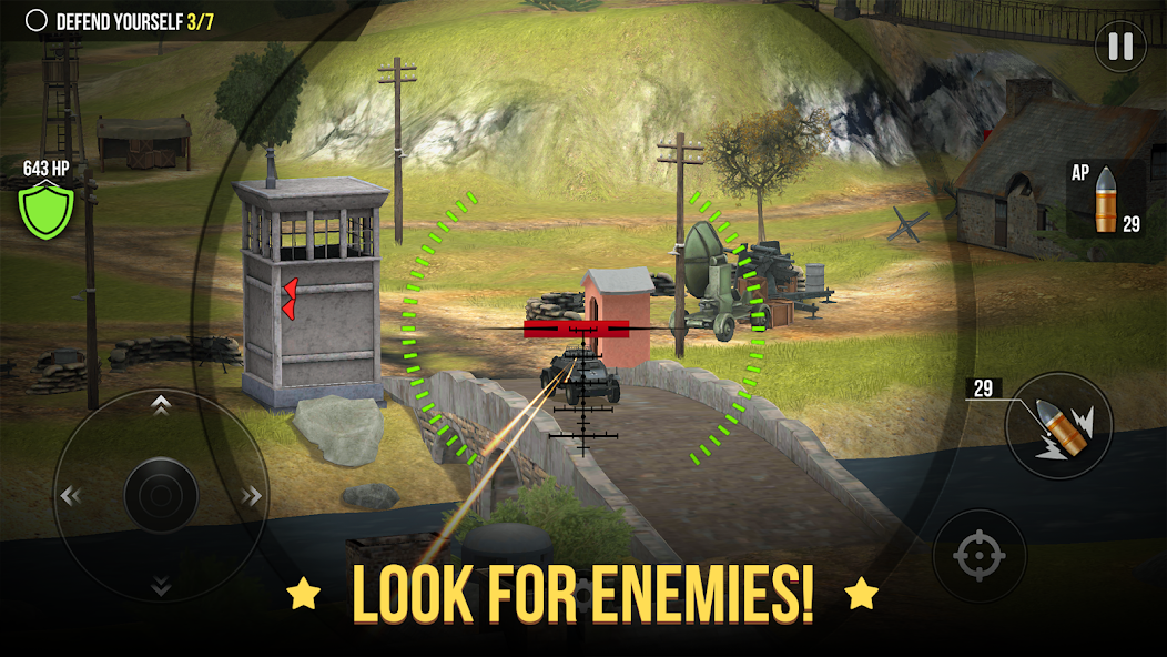 World of Artillery: Cannon War screenshot 13