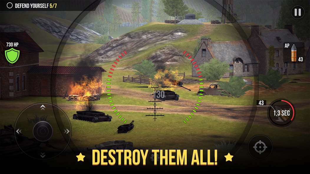 World of Artillery: Cannon War screenshot 15