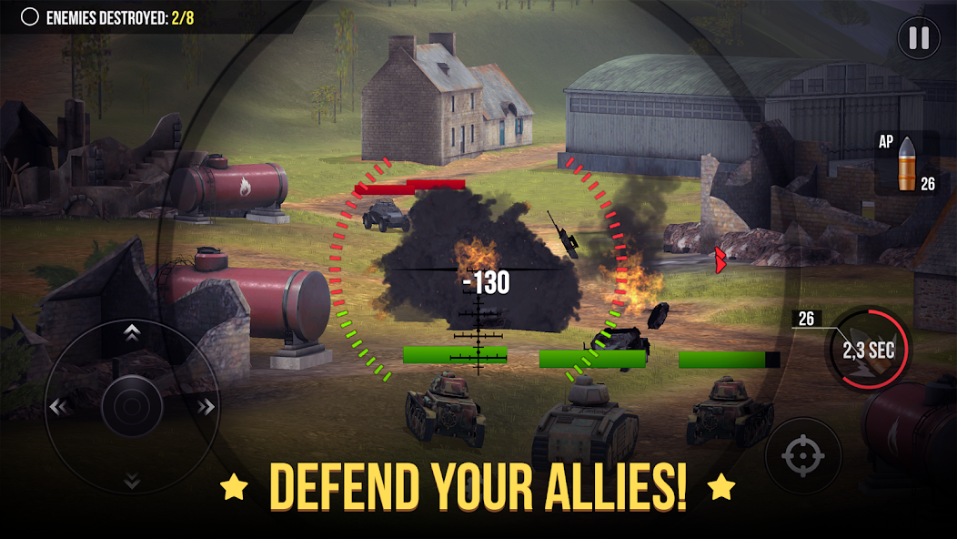 World of Artillery: Cannon War screenshot 17