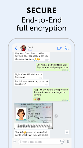 Zangi Private Messenger screenshot 8