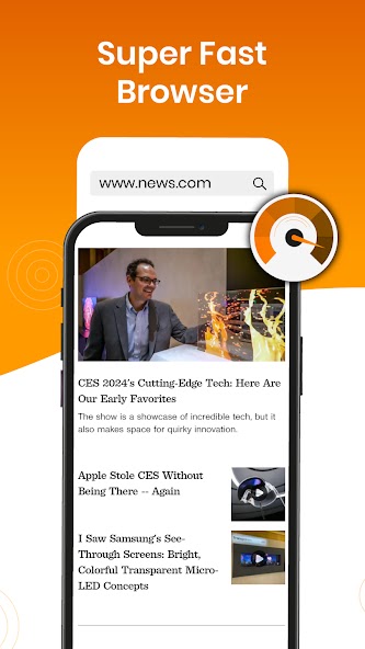 Super Browser: Fast & Private screenshot 5