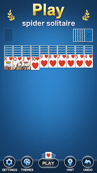 Daily Spider Solitaire Classic screenshot 1
