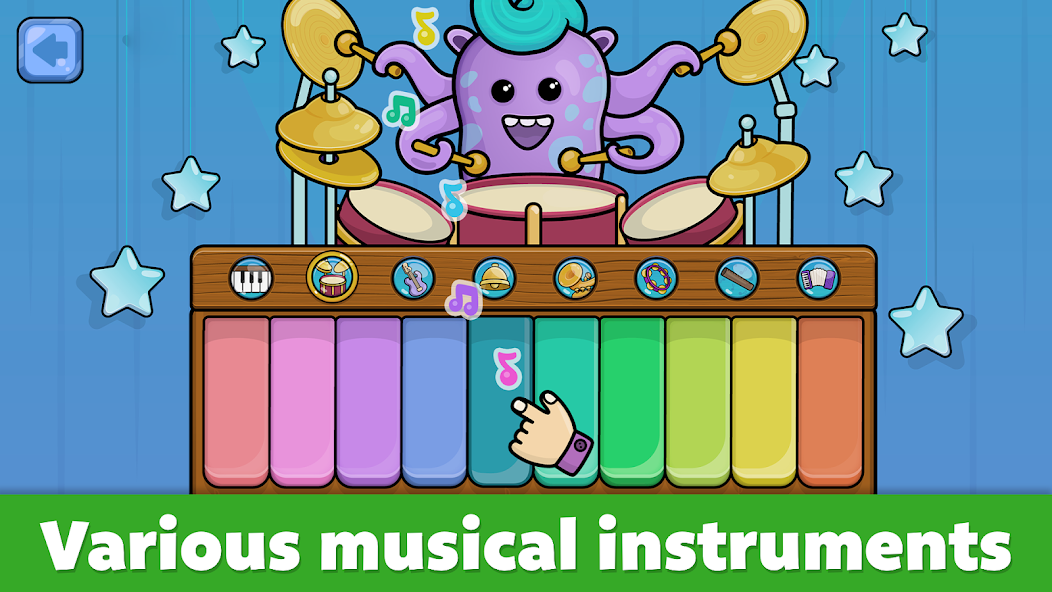 Baby Piano: Kids Music Games screenshot 2
