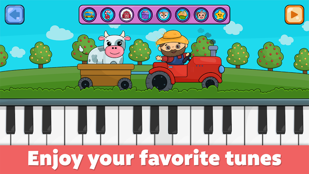 Baby Piano: Kids Music Games screenshot 3