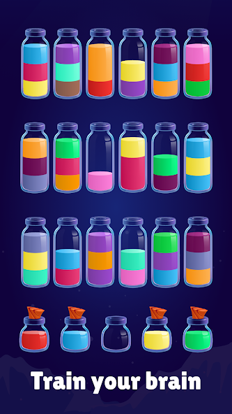 Magic Sort: Water Color Puzzle screenshot 1