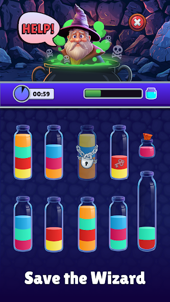 Magic Sort: Water Color Puzzle screenshot 2