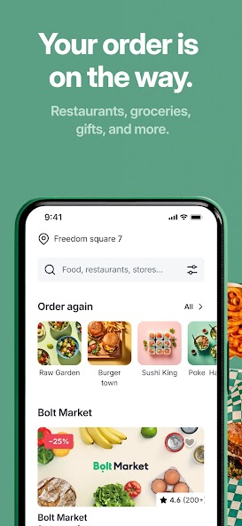 Bolt Food: Delivery & Takeaway screenshot 1