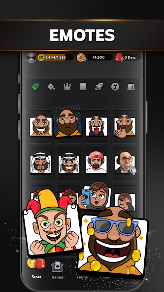 Jawaker Hand, Tarneeb & Trix screenshot 19