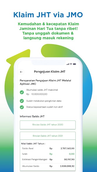 JMO (Jamsostek Mobile) screenshot 3