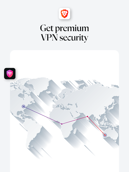 Brave Private Web Browser, VPN screenshot 13