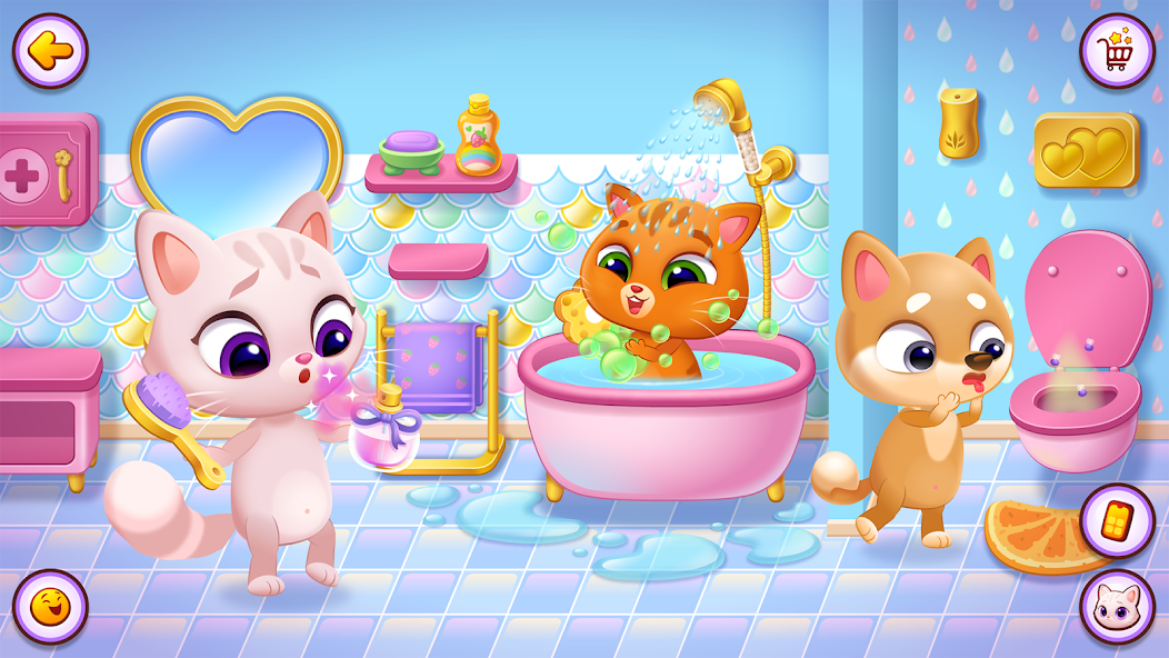 Bubbu & Mimmi World screenshot 1