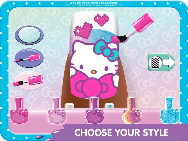 Hello Kitty Nail Salon screenshot 2
