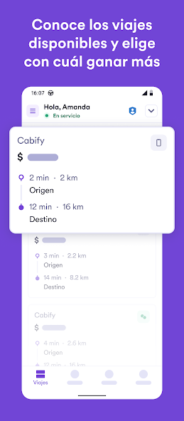 Cabify Driver: app conductores screenshot 5