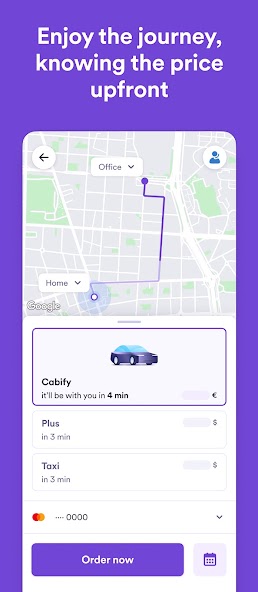 Cabify screenshot 5