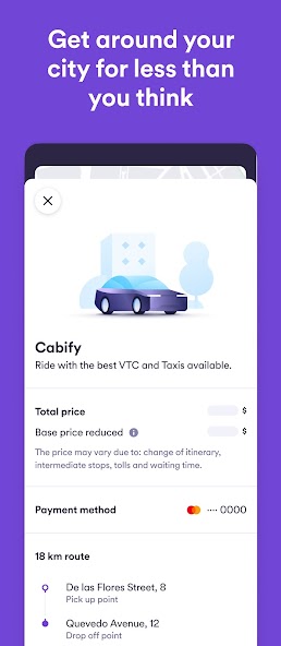 Cabify screenshot 8
