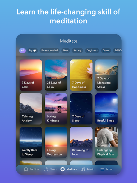 Calm - Sleep, Meditate, Relax screenshot 3