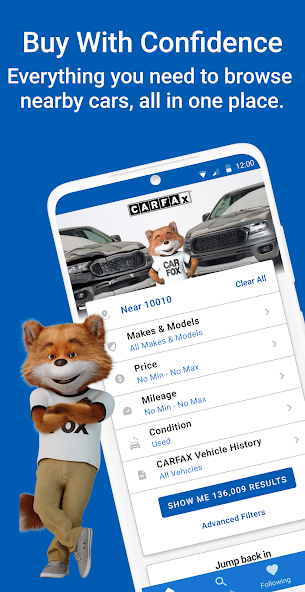 CARFAX - New & Used Cars screenshot 1