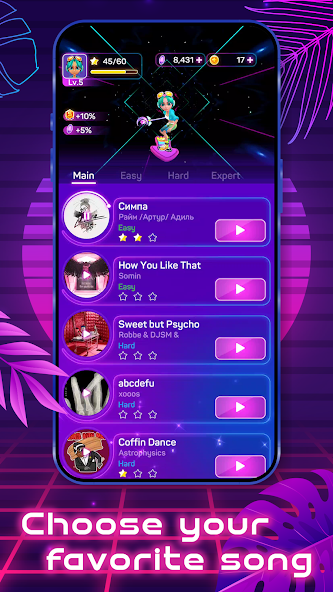 Rainbow Surfer: Duet Color screenshot 1
