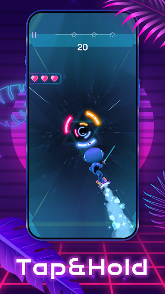 Rainbow Surfer: Duet Color screenshot 4