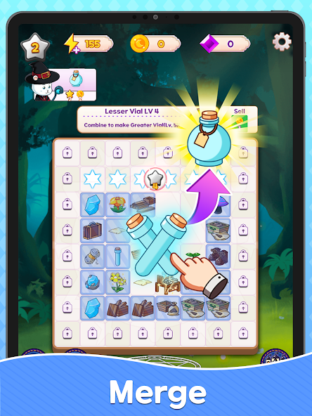 Magic Craft - Merge Tycoon screenshot 3