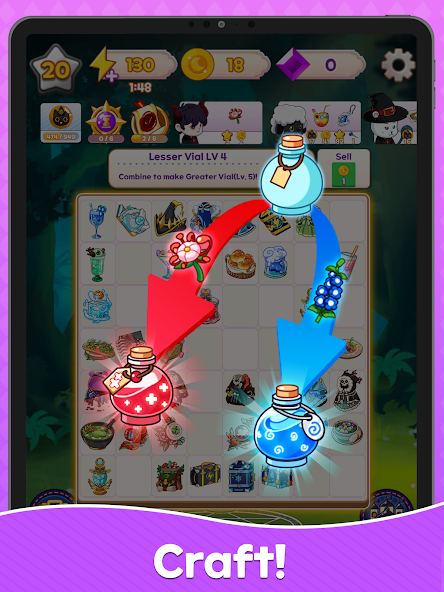 Magic Craft - Merge Tycoon screenshot 4