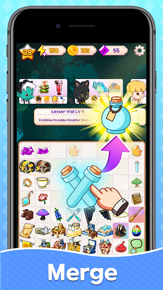 Magic Craft - Merge Tycoon screenshot 19