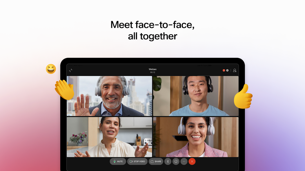 Webex screenshot 14