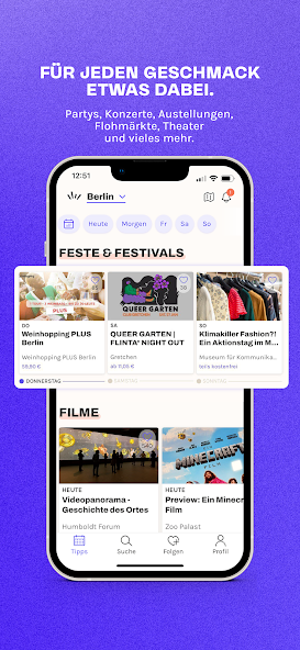 Rausgegangen: Events entdecken screenshot 12