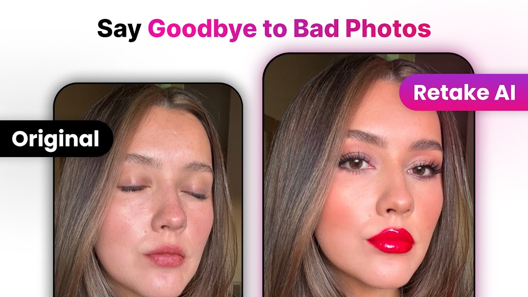 Retake AI: Face & Photo Editor screenshot 1