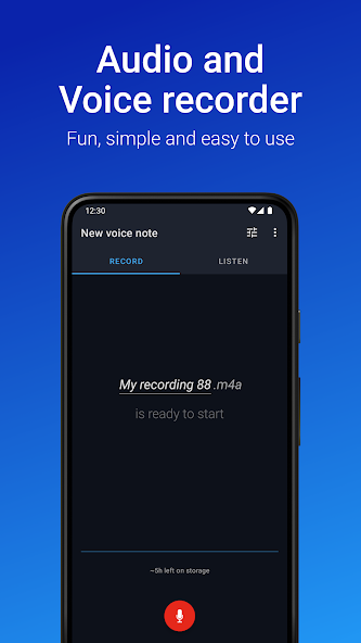Easy Voice Recorder screenshot 1