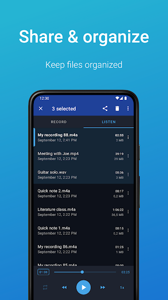 Easy Voice Recorder screenshot 8