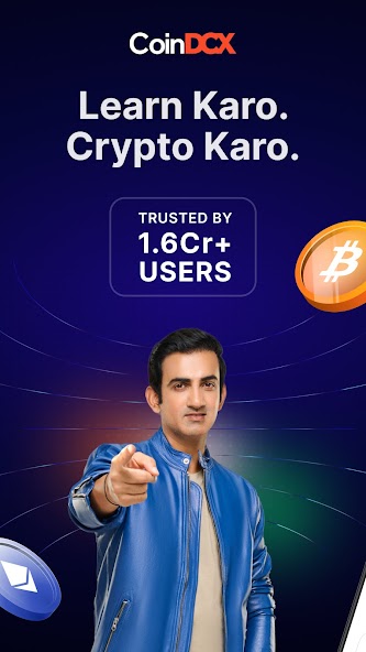 CoinDCX: Bitcoin Crypto App screenshot 1