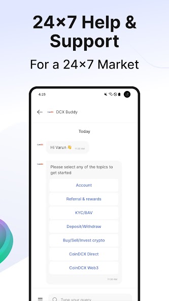 CoinDCX: Bitcoin Crypto App screenshot 18