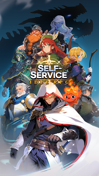 Self-Service Knight : idle RPG screenshot 1