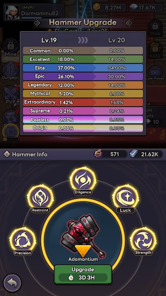 Self-Service Knight : idle RPG screenshot 16