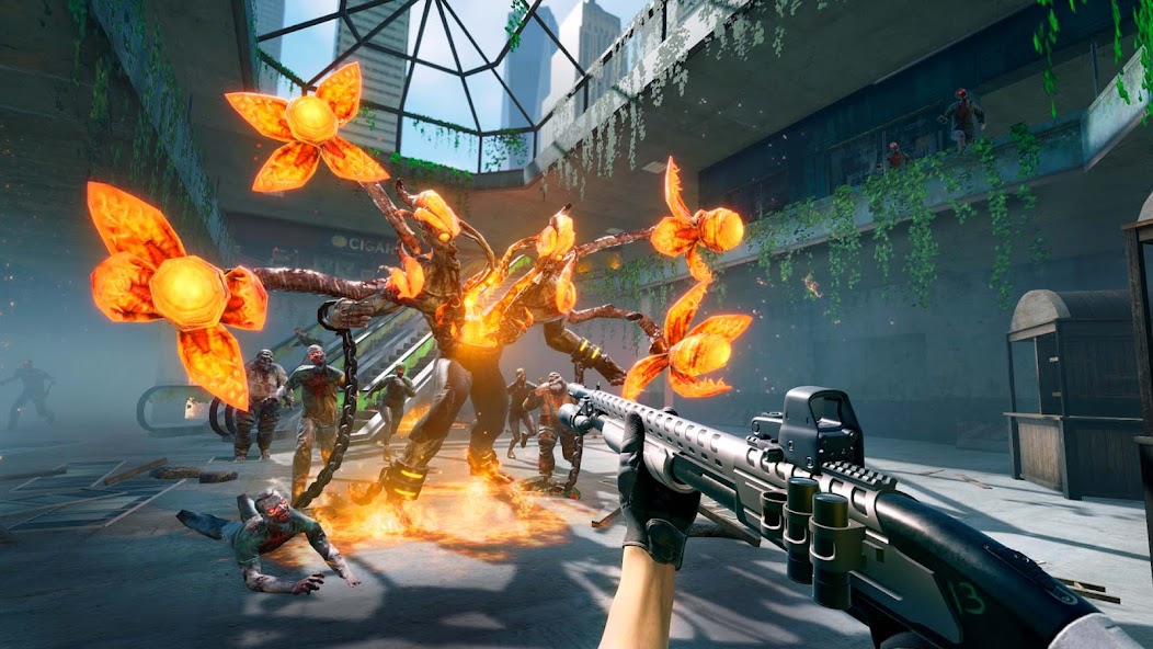Zombie Fire 3D: Offline Game screenshot 12