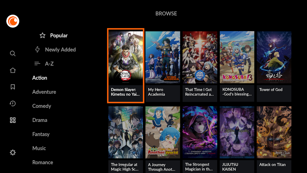 Crunchyroll screenshot 6