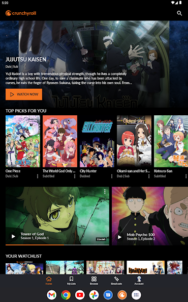 Crunchyroll screenshot 14