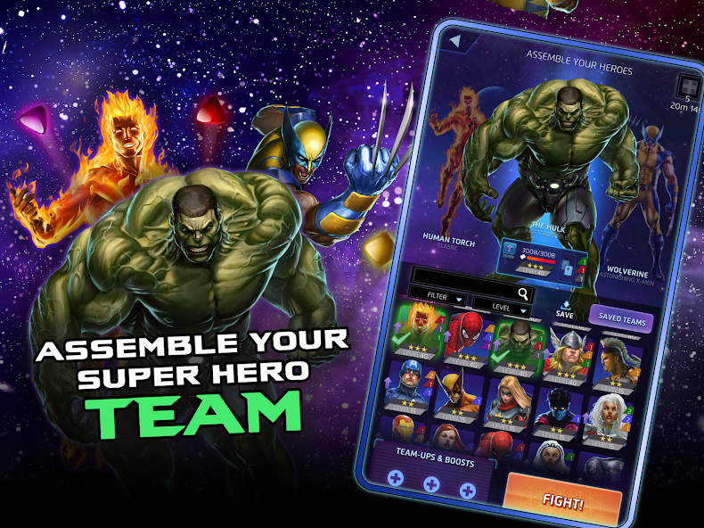 MARVEL Puzzle Quest: Match RPG screenshot 2