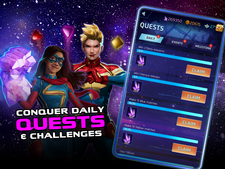 MARVEL Puzzle Quest: Match RPG screenshot 4