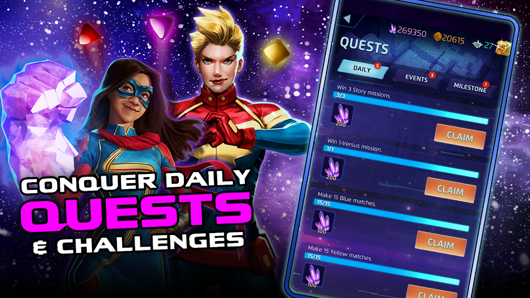 MARVEL Puzzle Quest: Match RPG screenshot 18
