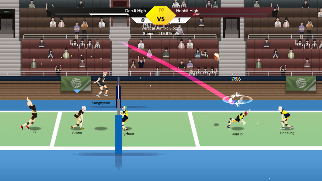The Spike Cross - Volleyball screenshot 16