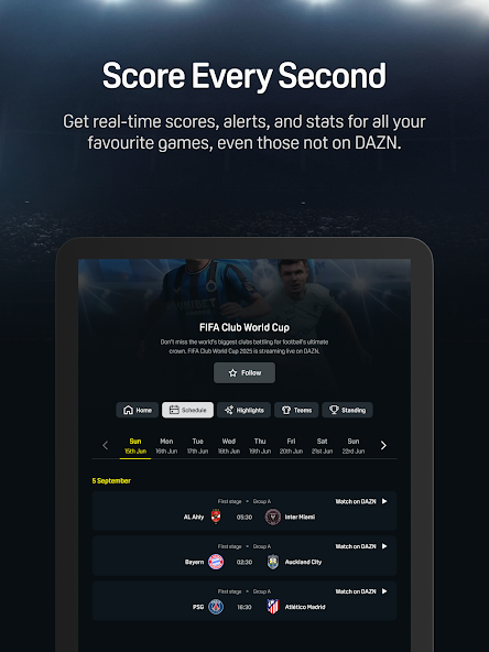 DAZN - Watch Live Sports screenshot 15