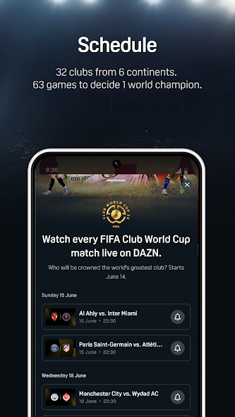 DAZN - Watch Live Sports screenshot 23