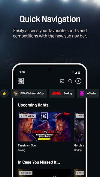 DAZN - Watch Live Sports screenshot 26