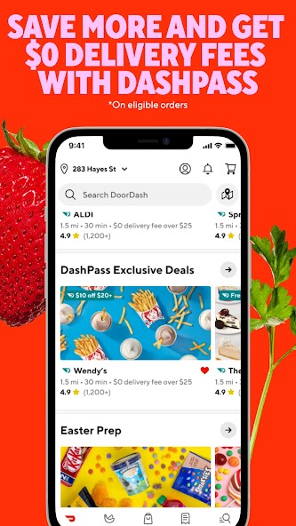 DoorDash: Food, Grocery, More screenshot 4