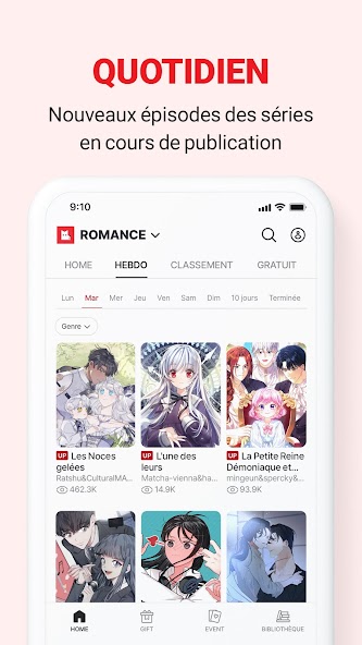 LEZHIN FR screenshot 7