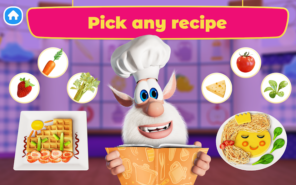 Booba Kitchen: Kids Cooking! screenshot 2