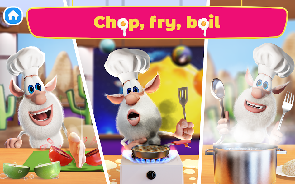 Booba Kitchen: Kids Cooking! screenshot 4