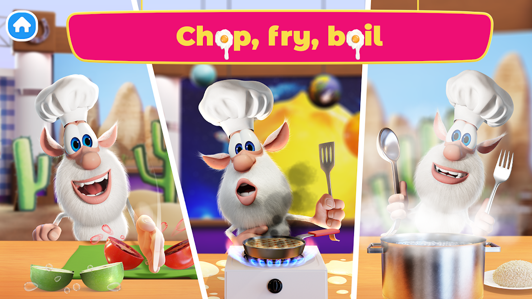 Booba Kitchen: Kids Cooking! screenshot 19